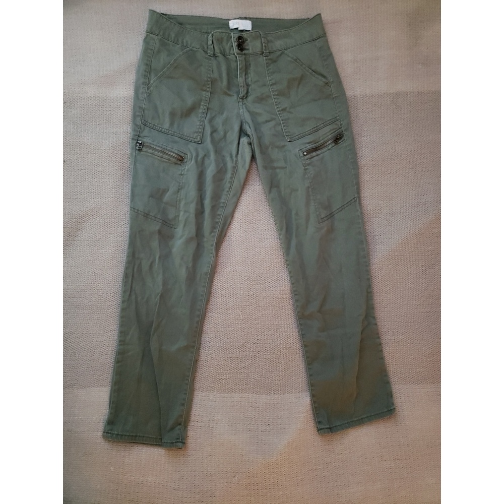 Army Green Capris